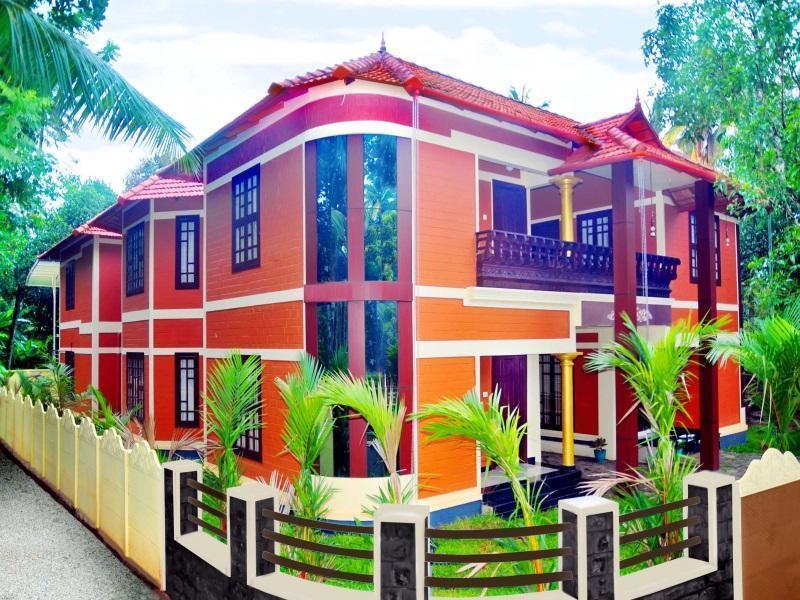 Ss Beach Resort Varkala Bagian luar foto