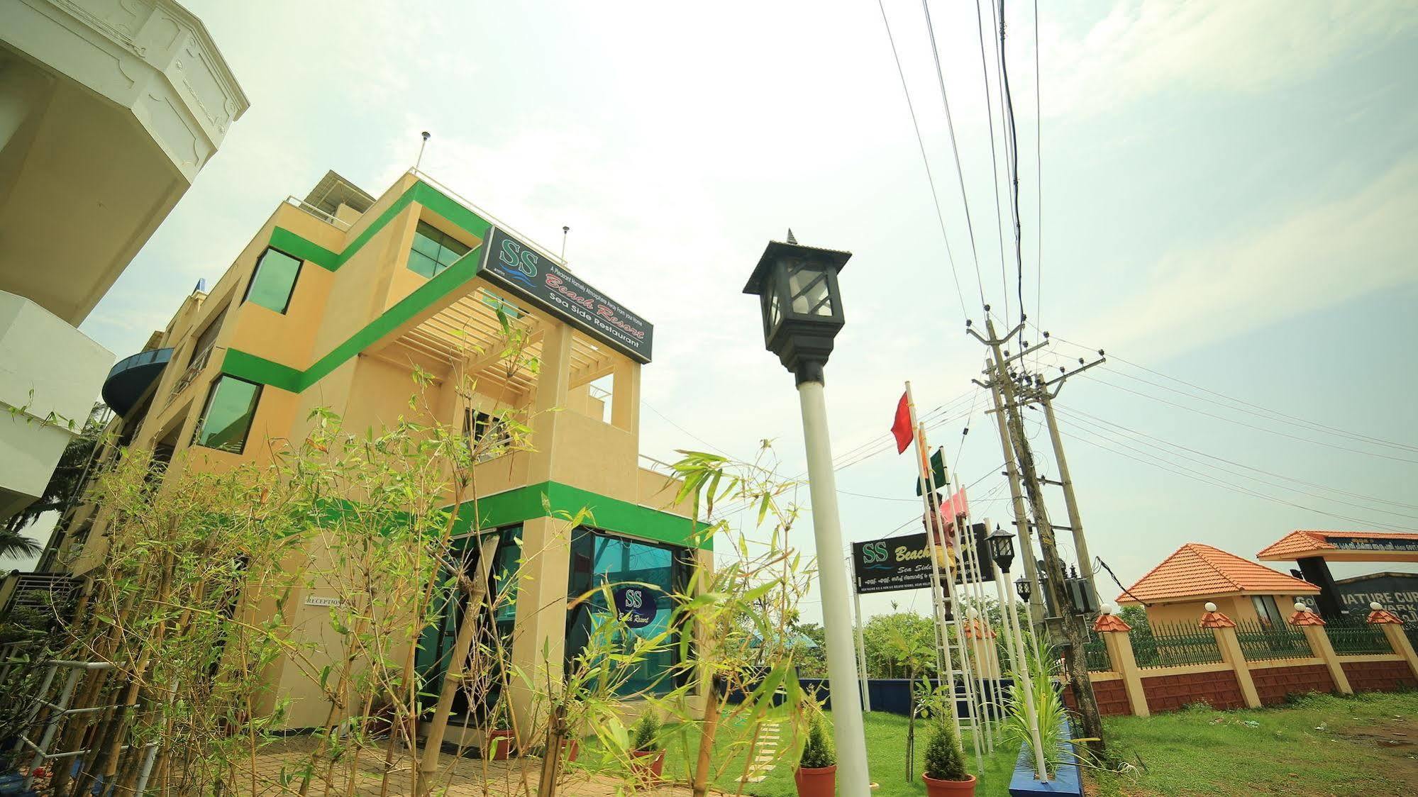 Ss Beach Resort Varkala Bagian luar foto