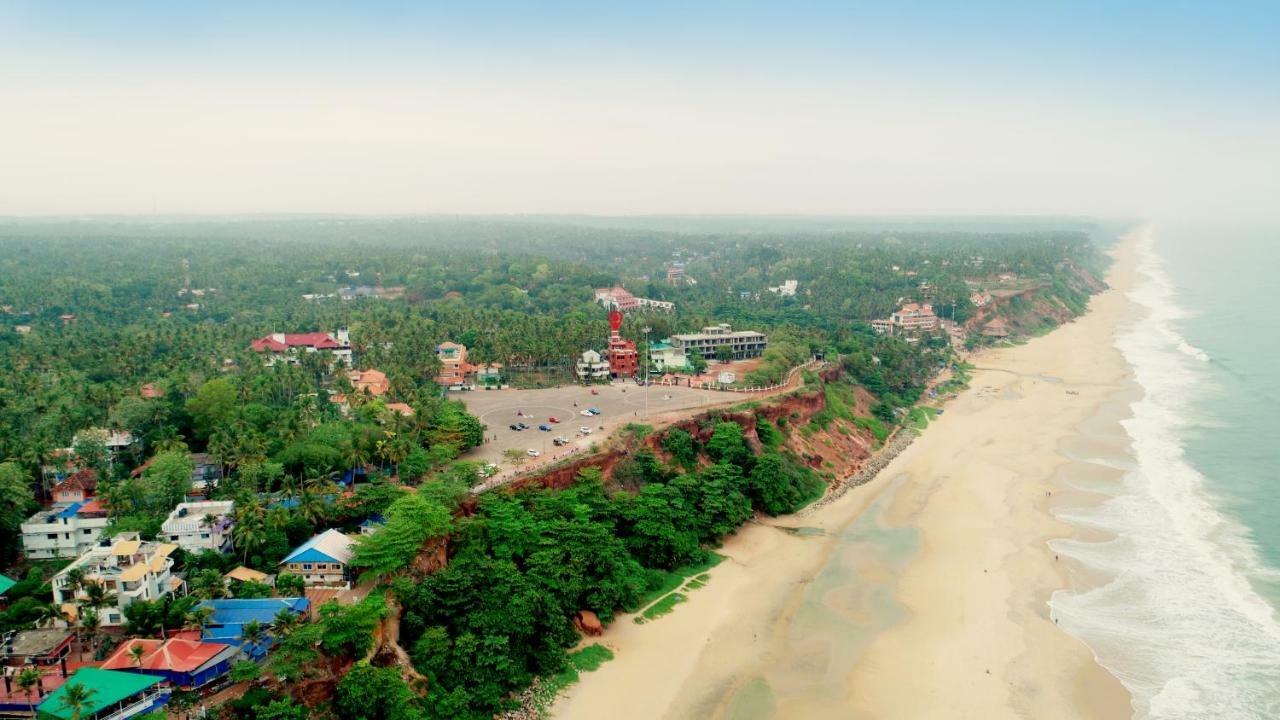 Ss Beach Resort Varkala Bagian luar foto