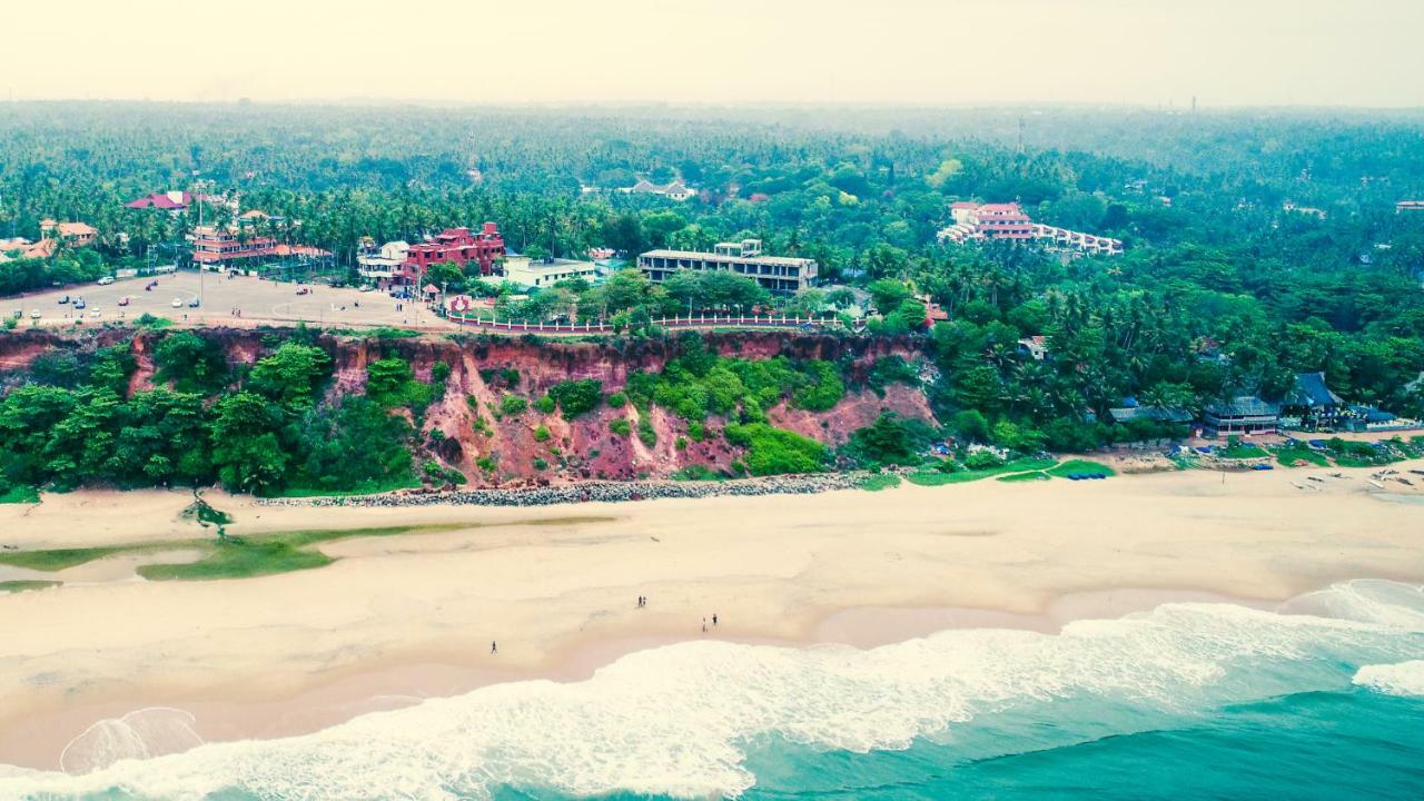 Ss Beach Resort Varkala Bagian luar foto